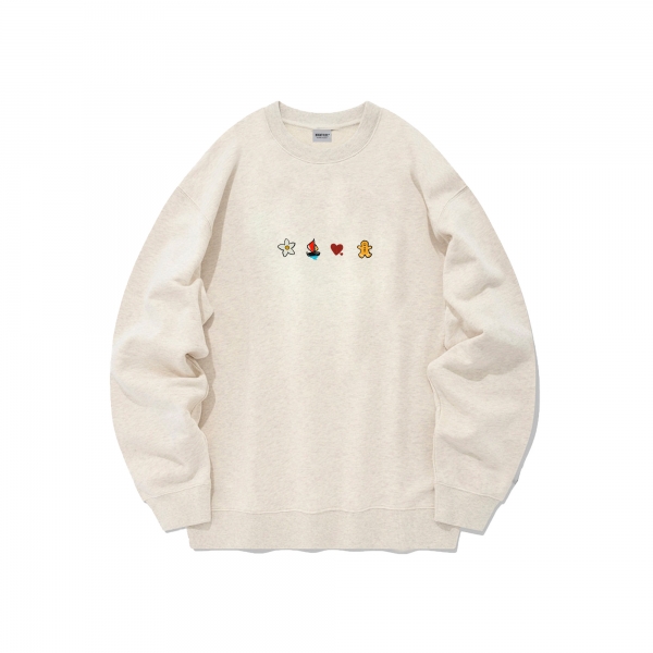 Sweater Holiday icon Cream
